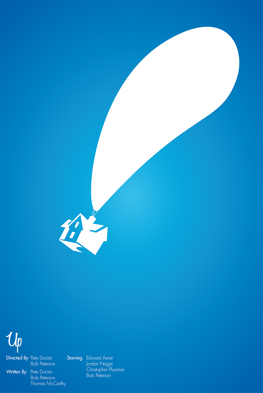 Up minimalist movie poster.